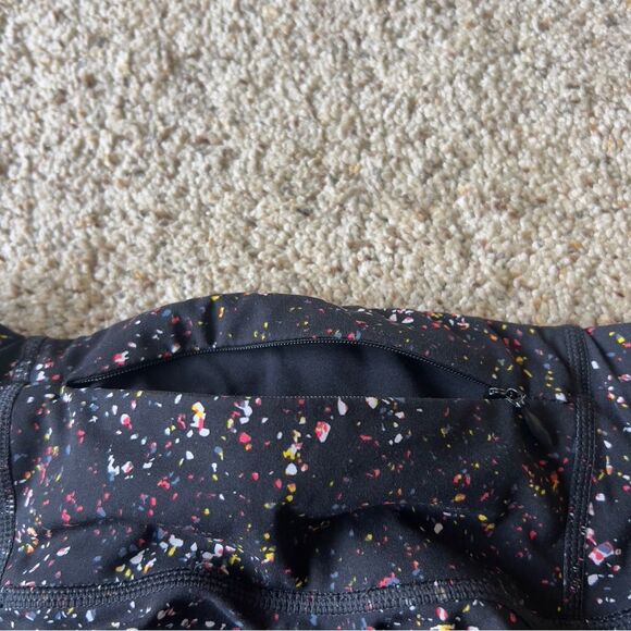 Sweaty Betty Power 7/8 Black Confetti Print Athletic Workout Leggings Size XS - Picture 9 of 9